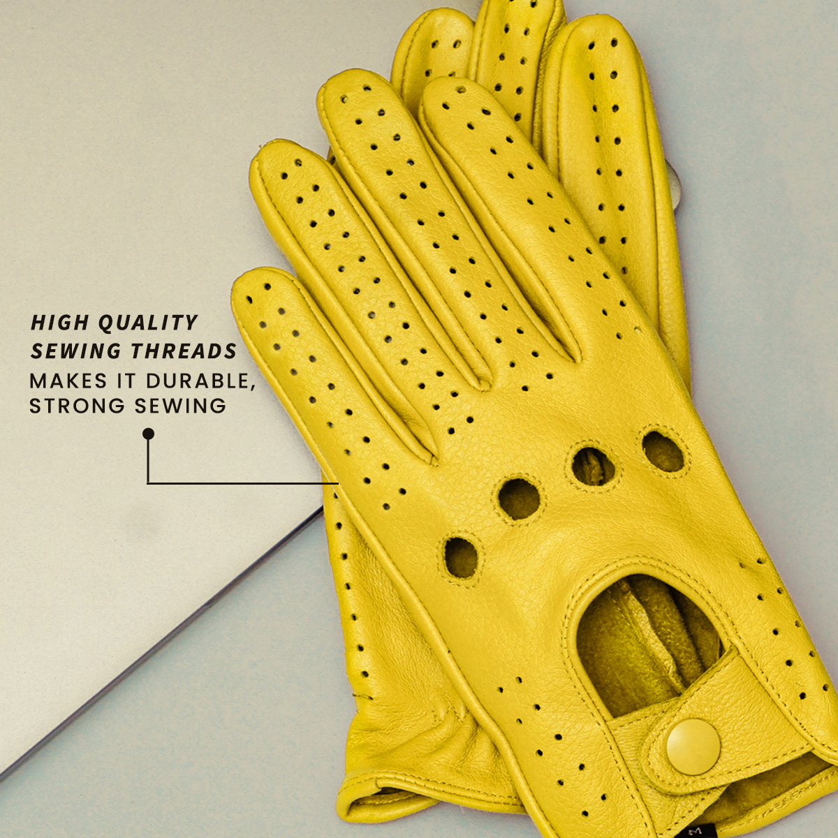 Sunshine Yellow - Maverick Mittens